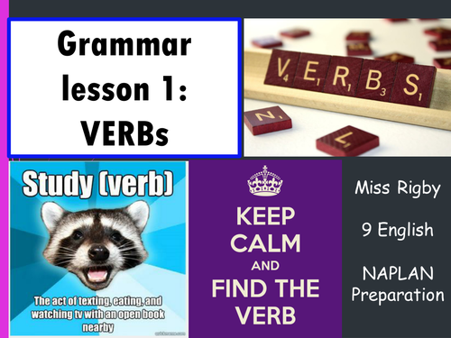 Verbs and tenses