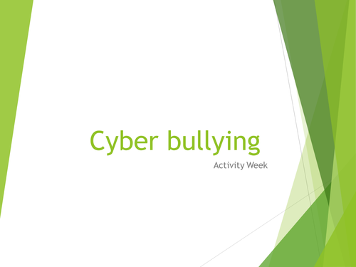 Cyber Bullying - anti-bullying - online bullying - anti-bullying week - bully training pack quiz etc