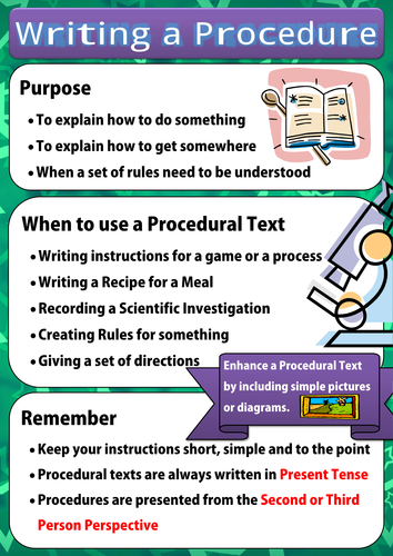 writing-a-procedural-text-poster-by-innovativeteachingideas-teaching