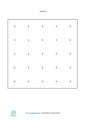 printable geoboards