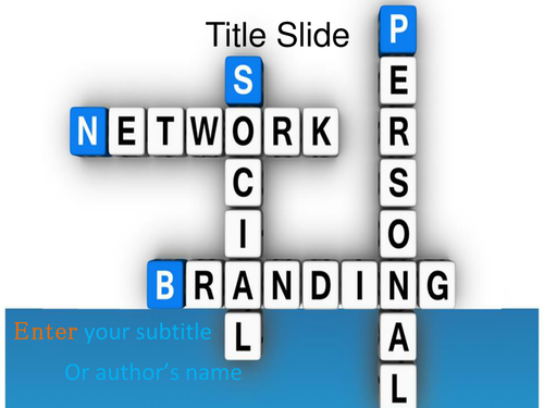 Social Network PPT Template 
