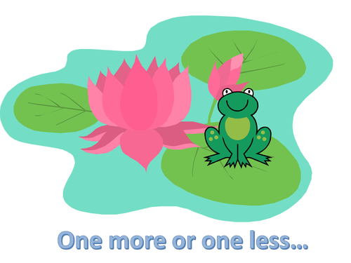 One more or one less