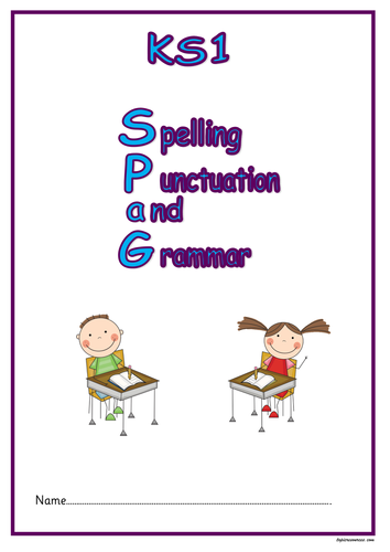 SPAG activity booklet 11 for KS1 children (New Curriculum).