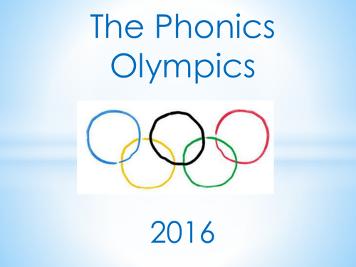 Phonics Olympics split vowel reading words