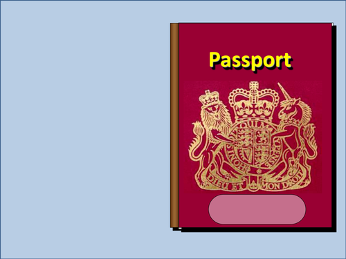 All About Me Passport