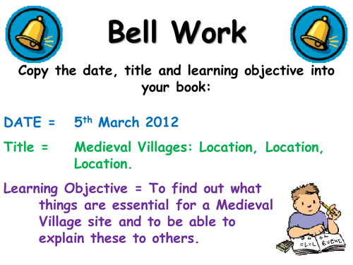 Medieval Villages - Location, Location, Location