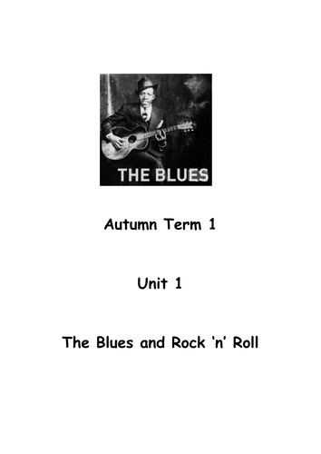 Complete history and performance unit - Blues to Greased Lightning-for band instruments