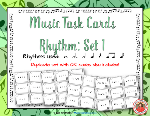 Rhythm Task Cards Set 1