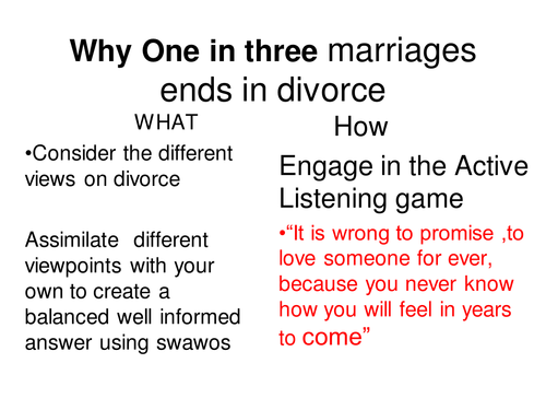 divorce