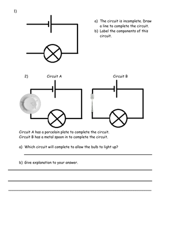 Series & Parallel Circuits | Teaching Resources