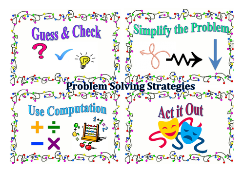 Problem Solving Cards