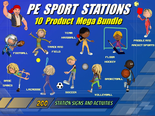 PE Sport Stations- 10 Product Mega Bundle