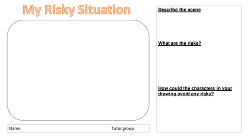 Risk plenary sheet