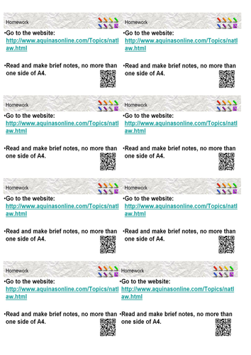 Natural Law-Aristotle