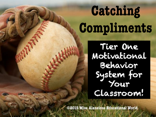 Classroom Management: Catching Compliments!