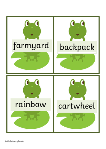 Phonics Game to support Phonics Screening Year 1 Jumping Frogs