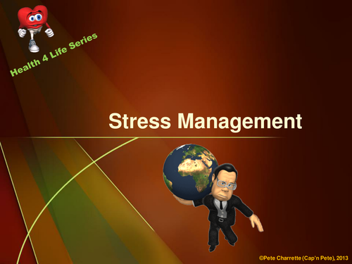 Stress Management- PowerPoint Presentation
