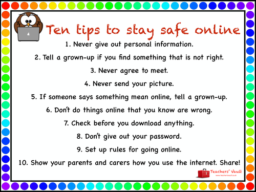 10 tips to stay safe online