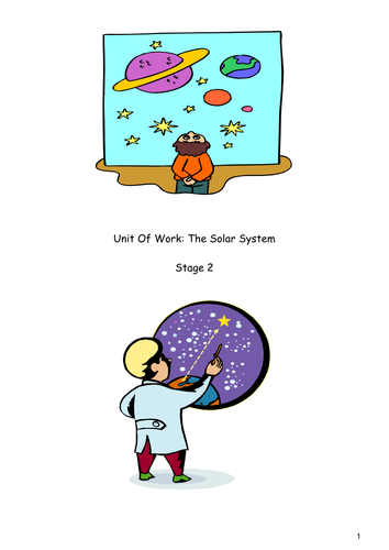 THE SOLAR SYSTEM - Whole Unit of Work (Program)