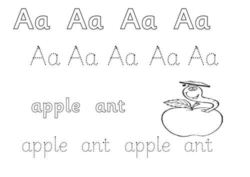 Alphabet Handwriting