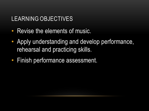 Film Music Scheme of Work