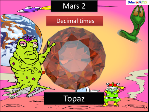Mars - Multiplication with Decimals
