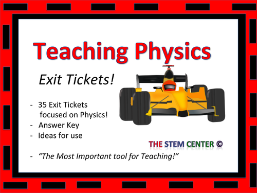 Physics Exit Cards