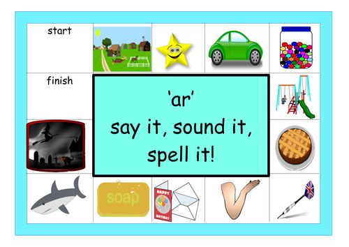 Sound it, Say it, spell it Phonics game Year 1 screen ...