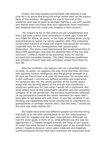 Youth v.s. Experience