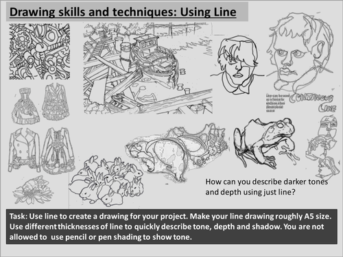 Drawing techniques and methods