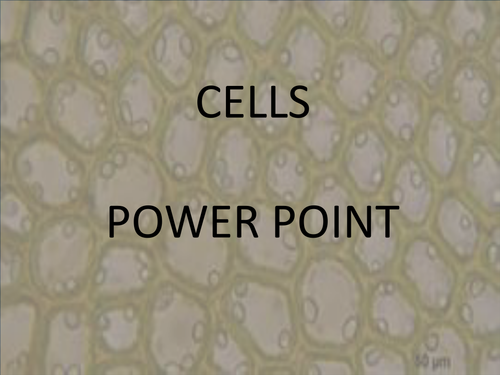 Cells Power Point