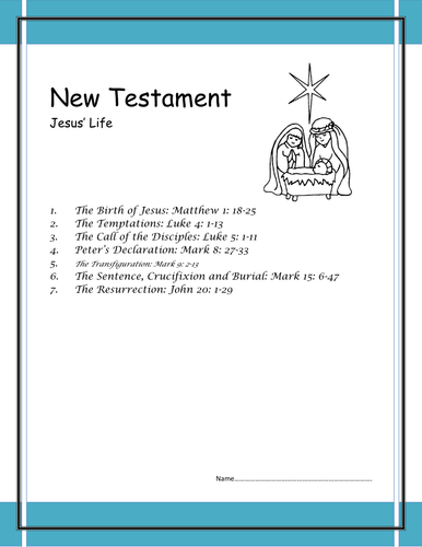 Jesus' life death and resurrection