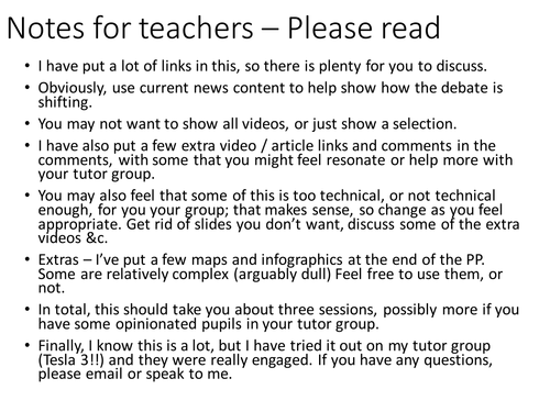 Guide to the EU Referendum