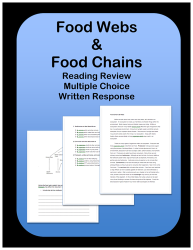 Food Chains: Passage and Questions