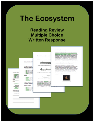 Human Activity & Ecosystem: Passage and Questions