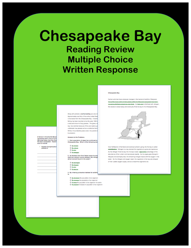 Chesapeake Bay: Passages and Questions