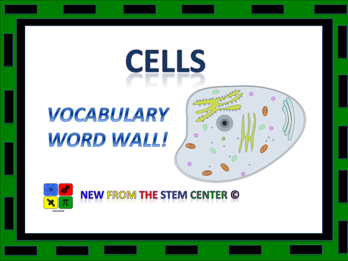 Cells: Word Wall