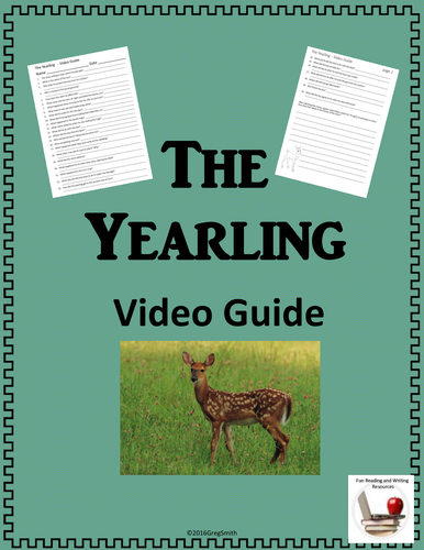 The Yearling Video Guide
