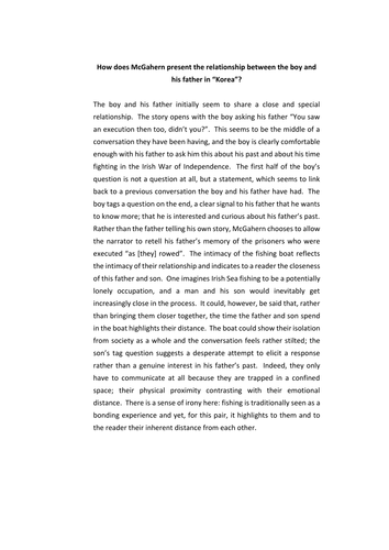 AQA Short Stories - Telling Tales