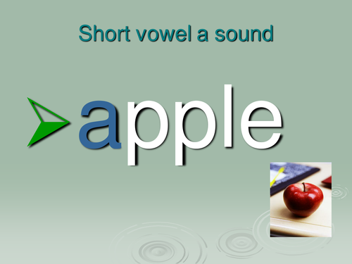 Phonemes - SHORT VOWEL SOUNDS 