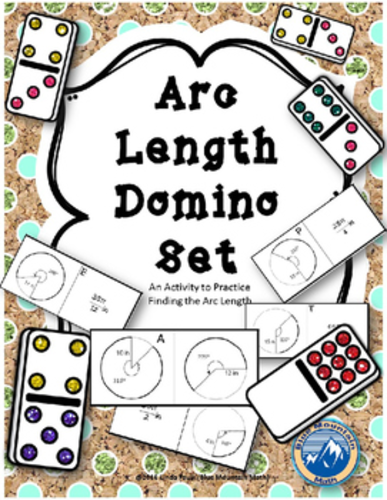 Arc Length Domino Set