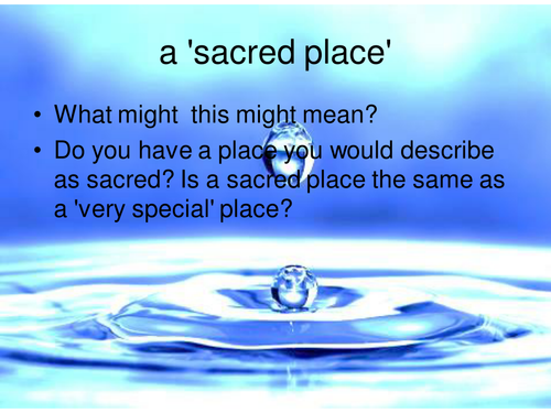 a sacred place 