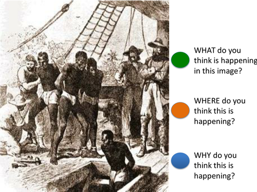 What were the experiences of slaves?