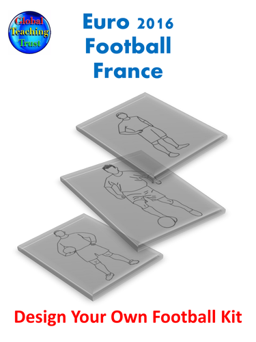 England Euro 2016 Football. Design Your Own Kit. Art.