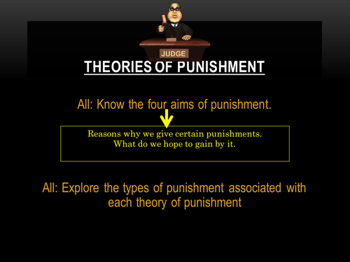 theories-of-punishment-teaching-resources