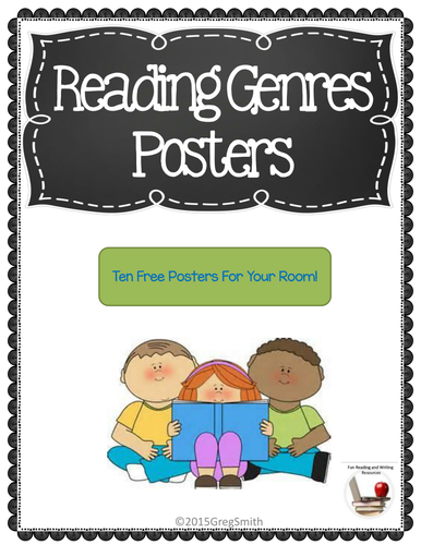 Reading Genres Posters