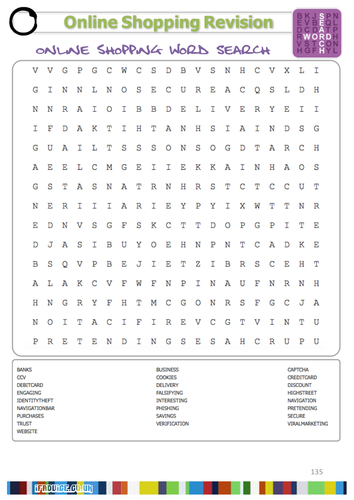 ICT Word Searches and Crosswords Part 2