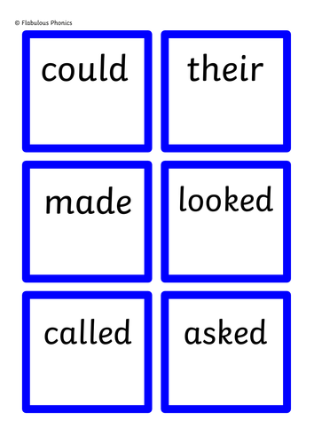 Phase 4 Phase 5 reading words  inc tricky words game -  phonics spelling year 1