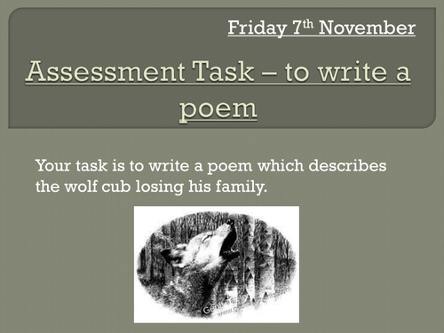 Assessment Writing Tasks