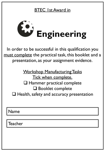 btec engineering level 2 assignments